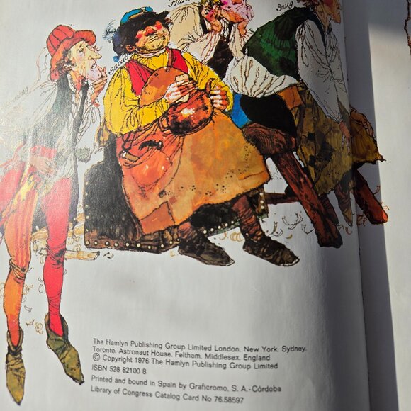 Favorite Tales from Shakespeare by Bernard Miles, Illustrated by Victor G. Ambru - Picture 2 of 8